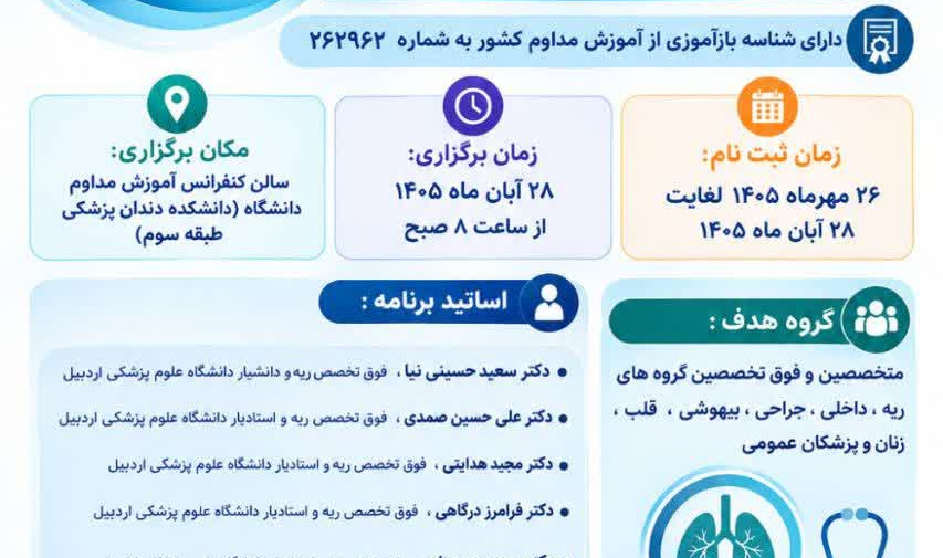 بیماری انسداد ریوی مزمن (COPD) با رویکرد تشخیص و درمان